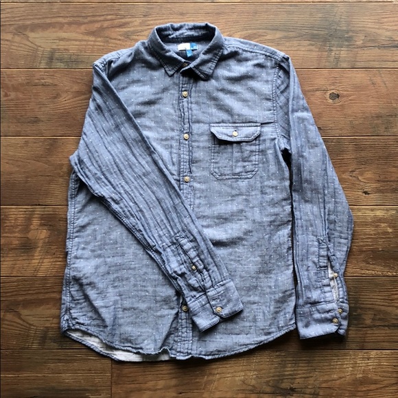 14th & Union Other - Men's 14th & Union blue longsleeve buttonup shirt